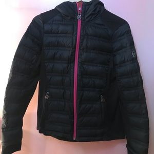 MICHAEL KORS BLACK/PINK JACKET SIZE M